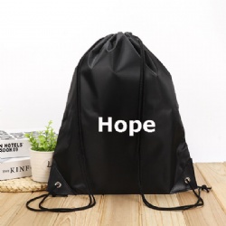 420D Polyester Drawstring Backpack