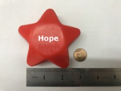 Stress Reliever Ball With Star Shape