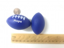 Stress Reliever Ball With Football Shape