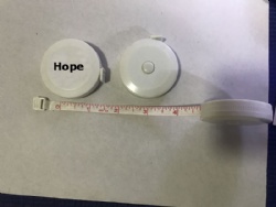 Portable Plastic Quick Release Tape Measure